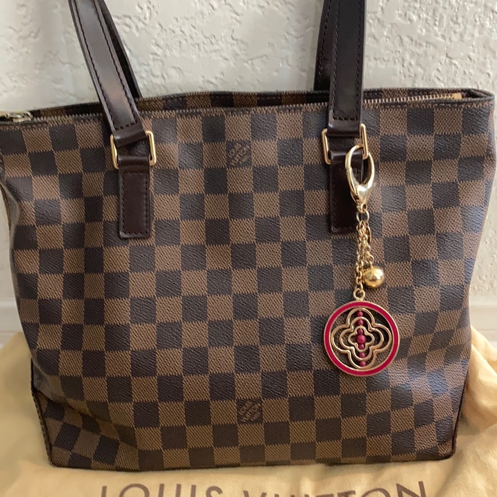 SOLD- Louis Vuitton Damier ebene cabas piano - Picture 3 of 16